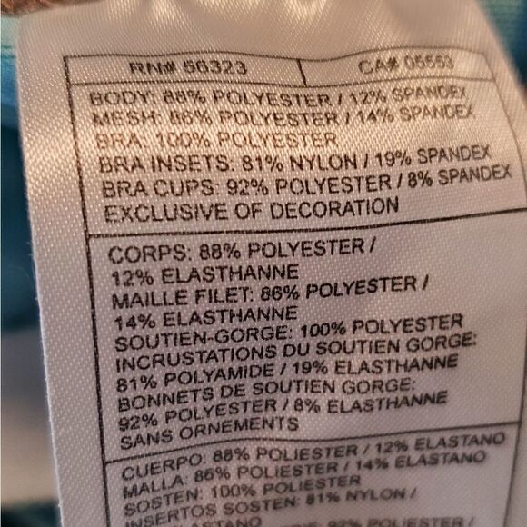 Nike Blue & Brown Tank Top - Picture 5 of 6